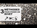 Presse d'établi livrée sur son socle en bois (N)