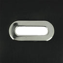 Lot de 5 œillets à griffes ovales Deco Cuir, 35x9mm, en nickel, pour accessoires et projets de maroquinerie.
