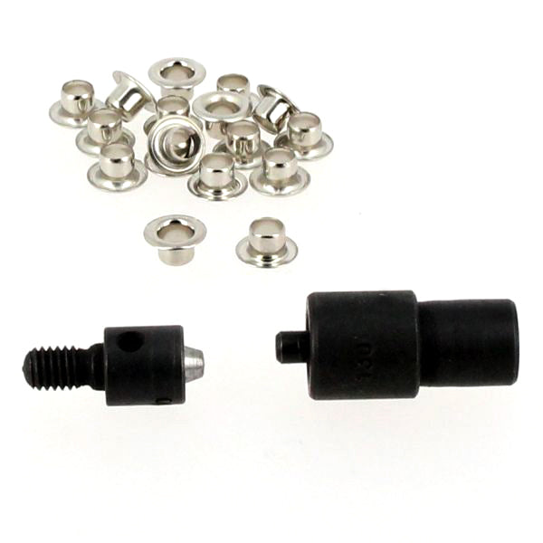 Outils de pose presse pour œillets de 5 mm, jeu d'outils pour fixer et poser des œillets en métal avec précision.