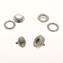 Jeu de pose PINCE 300 pour œillets de 12,5 mm, outil de pose d'œillets en métal, image montrant l'outil en action.