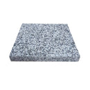Marbre en granite non veiné de 27x27 cm, outil de décoration de marque Deco Cuir, épaisseur 3 cm.