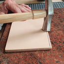 Marteau rivoir Harnacheur Vergez Blanchard pour outils de couture et maroquinerie, en acier robuste pour travaux précis.