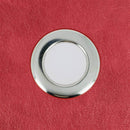 Oeillets à griffes ronds de 15 mm de marque Deco Cuir, finition nickelée pour accessoires en cuir ou textiles.
