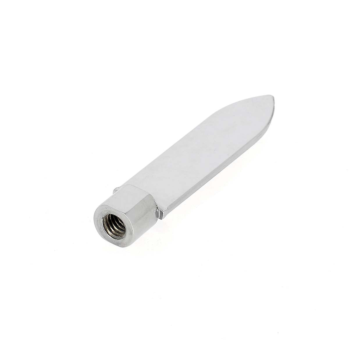 Spatule à cire Adece, outil chauffant pour fer à fileter, 10x40 mm, en métal pour application précise de cire.