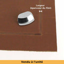 Outil chauffant Adece pour fileter, filet simple et symétrique pour fer à fileter, démonstration en action.