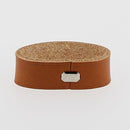 Lot d'agrafes pour passant en cuir Deco Cuir, passant de ceinture en cuir végétal couleur fauve, accessoires pour ceintures.