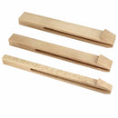 Lot de 3 pinces à passant Deco Cuir pour pince de sellier pliante, largeurs 15, 25 et 35 mm, outil de maroquinerie
