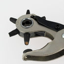 Pince emporte-pièce revolver mini en acier, outil de découpe avec 6 trous, fabriqué en Allemagne, pour artisanat et bricolage