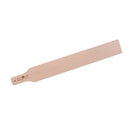 Planche en bois Deco Cuir pour strop, dimensions 8x50cm, outil de décoration pour cuir, surface en bois naturelle.