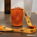 Teinture pour cuir Fiebing's Leather dye en marron clair, liquide à appliquer sur des articles en cuir.