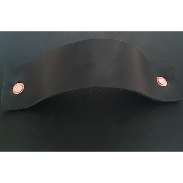Lot de 75 rivets en cuivre avec rondelles T35, accessoires pour cuir, par Tandy Leather, visibles en gros plan.